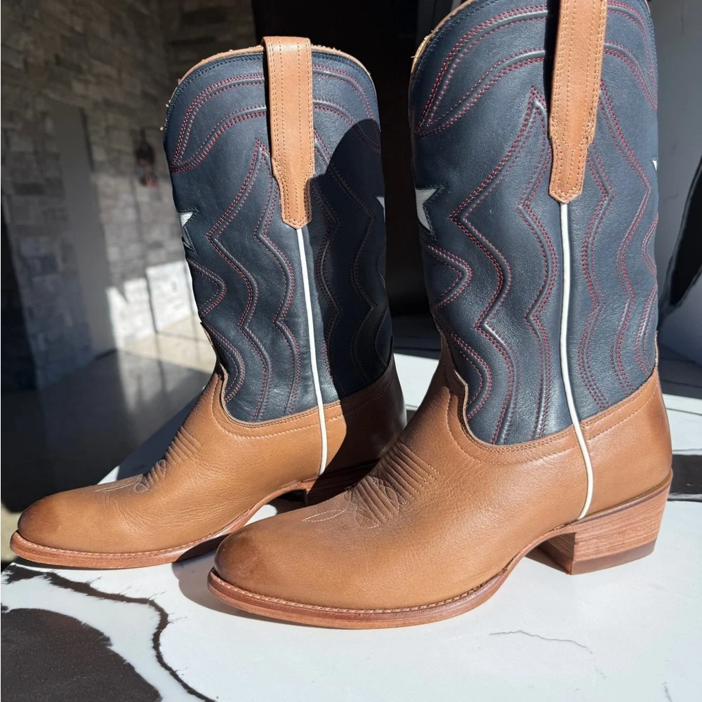 TECOVAS *Limited Edition* Lone Star Boots Women’s size 8B (Worn Once) - Picture 4 of 9